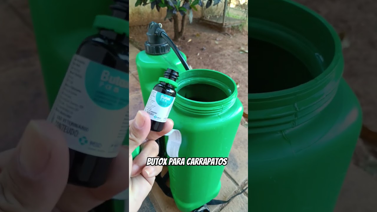Pulverização com butox 
