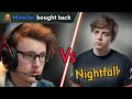 Nightfall vs Miracle! Invoker vs Morphling: Epic Pub Showmatch