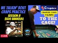 Live Craps! Amazing 52 roll Monster!