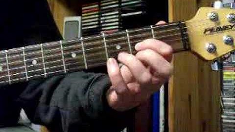 D diatonic triads on strings 1 2 3