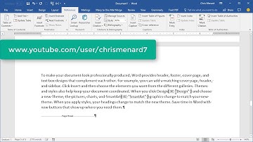 Build an index in Word using a concordance file by Chris Menard