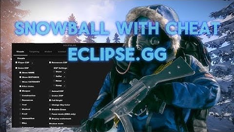 Legit SNOWBALL on RUST with the BEST RUST CHEAT