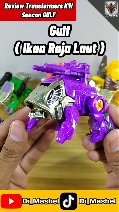 Robot tapi bentuknya Ikan Mas 🐟🐟🐟. Robot Transformer KW 6 #mainananak #transformers