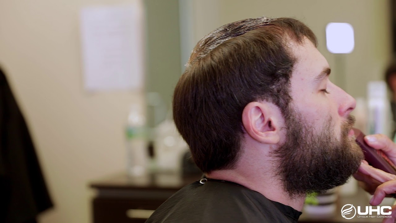 CNC hair application with Josh- Unique Hair Concepts - YouTube
