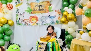 Nathanโs first birthday slideshow