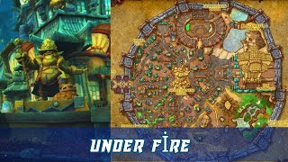 Under Fire Wow Quest | Be there for Monte Gazlowe