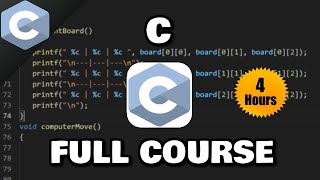 C Full Course 🕹️ -Learn to code today-【𝙁𝙧𝙚𝙚】