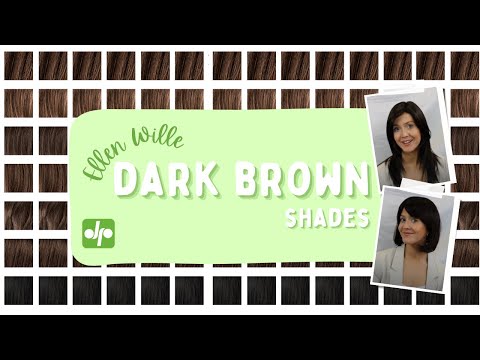 Ellen Wille Wigs | Dark Brown and Black Shades