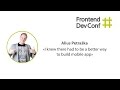 I knew there had to be a better way to build mobile app, Alius Petraška