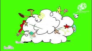 the loud house fight cloud green screen