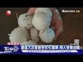 罕見大冰雹重創昆明 113架飛機受損維修｜TVBS新聞
