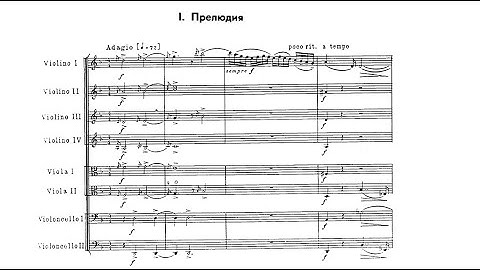 Dmitri Shostakovich - 2 Pieces for String Octet, Op. 11