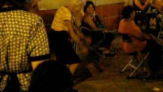 Old woman dancing in Puerto Rico!!she is adorable:)