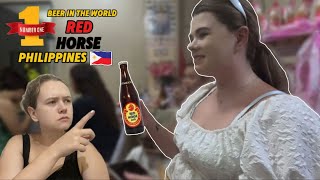 Sister In Law Try The Best Filipino Beer | Filipino Celebration