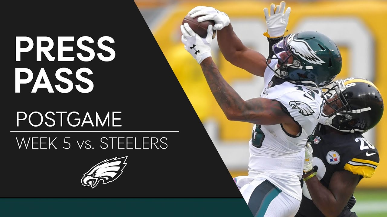 Eagles Players React to Loss to Steelers | Eagles Press Pass