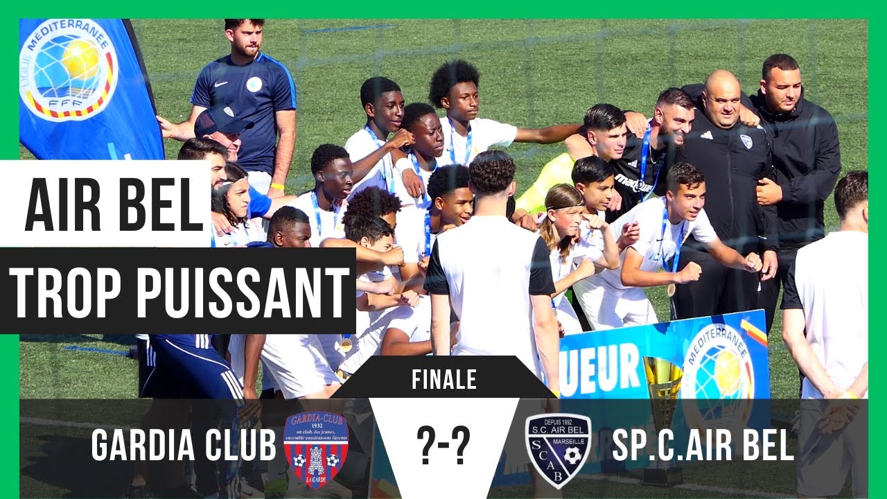 AIR BEL trop PUISSANT pour la  FINALE de Coupe Ligue Méditerranée U14