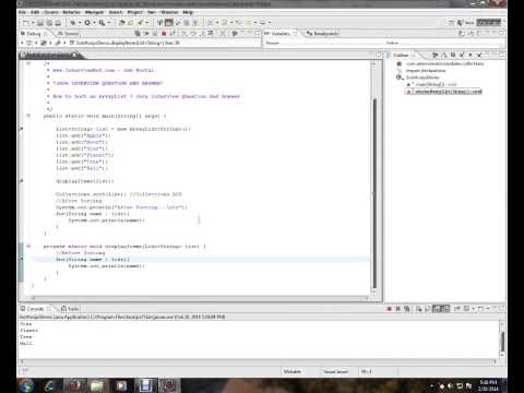 Steps to Debug a Java Program in Eclipse