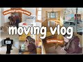 NEW HOUSE! Moving vlog, house tour, lots of cleaning & unpacking / Setting up & settling in!!
