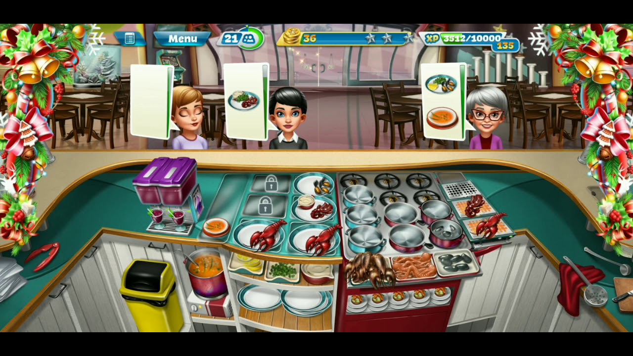 Cooking Fever Day 499 Seafood Bistro - YouTube