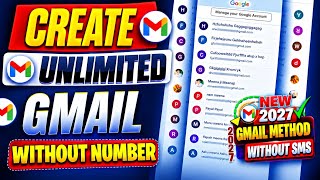 Unlimited Gmail Accounts Without Phone Verification | New 2026 Method for Unlimited Gmail Accounts