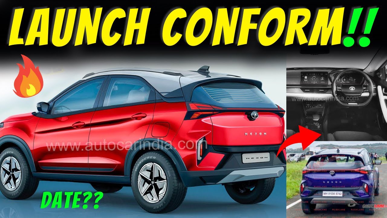 Tata Nexon, Nexon EV facelift launch on September 14, tata nexon facelift 2023, tata nexon price?