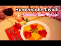 MAKE THIS for Valentine&#39;s Day Date Night At Home ! | Heart Shaped Ravioli