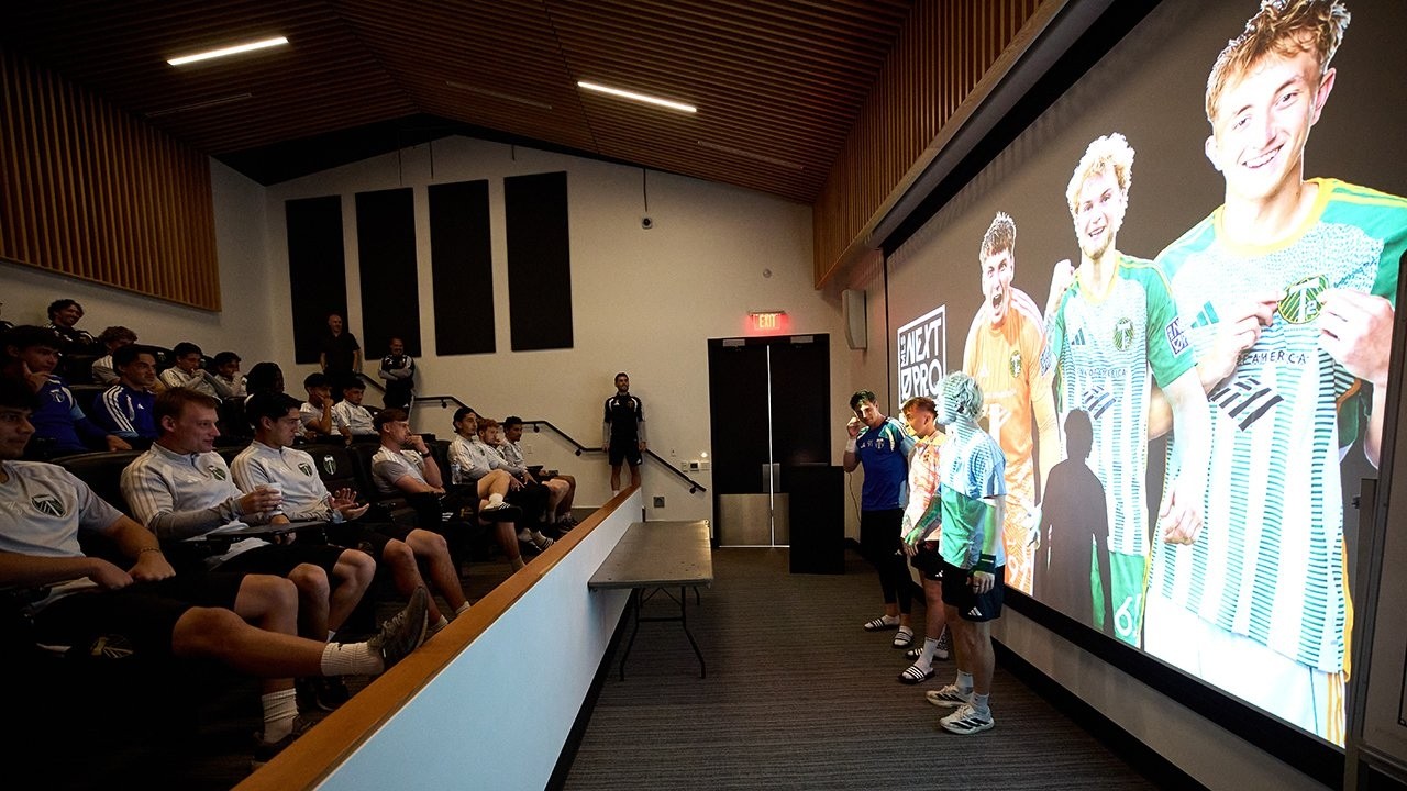 Timbers2 players find out they're on the 2026 MLS NEXT Pro Best XI