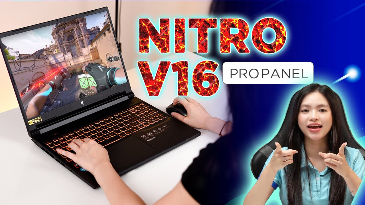 Acer Nitro V 16 ProPanel với hiệu năng khủng, giá hợp lý