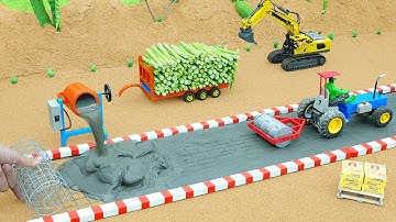 DIY Road Science Project: Tractor Stuck After Thieves Flood the Path