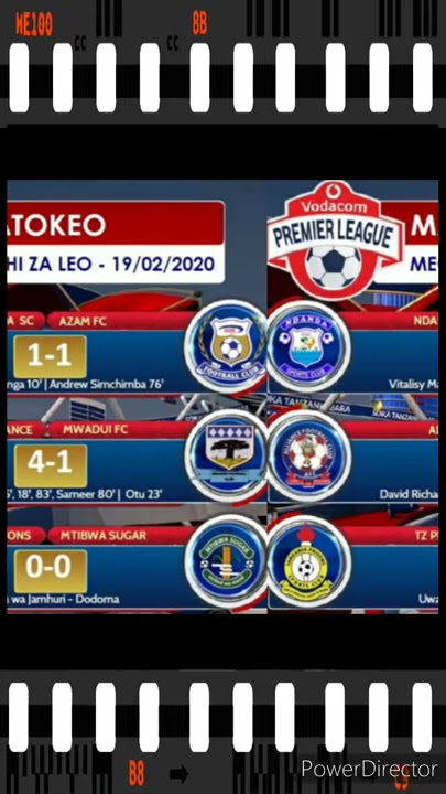 Msimamo wa ligi kuu Tanzania bara msimuwa 2019-2020   leo19/2/2020
