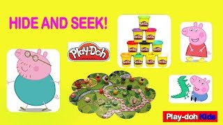 Peppa Pig Hide and Seek in the Garden