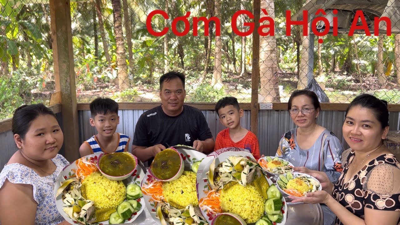 Cơm Gà Hội An Lần Đầu Cả Nhà Thưởng Thức Ai Cũng Tấm Tắc Khen|Atml