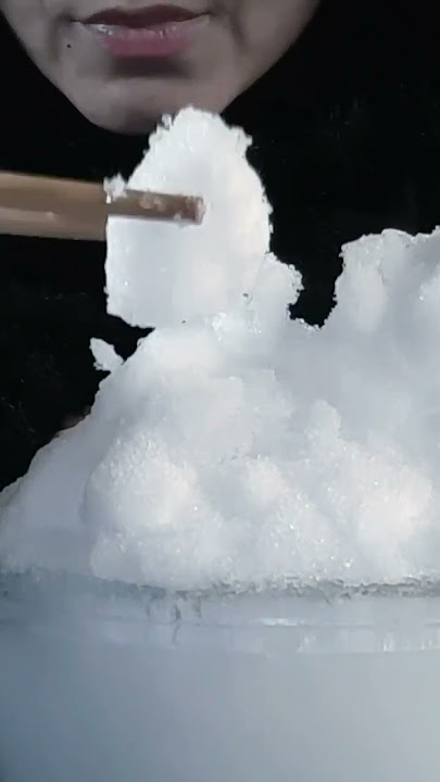 Ice eating ASMR | Ice mukbang | oddly satisfying #satisfyingvideo #satisfying #asmr #viralvideo #ice