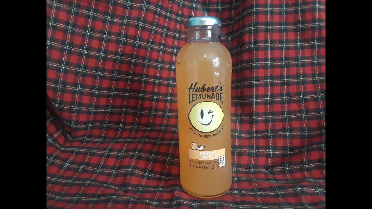 Hubert's Lemonade - Peach Lemonade (Review)