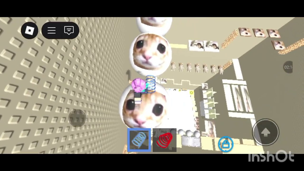 Parkour de gatinho fofinho❤️no (Roblox)🌸