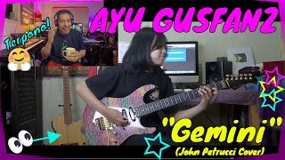 WATCH: Ayu Gusfanz STUNS Producer with Epic Performance of John Petrucci’s ‘Gemini’! #reaction