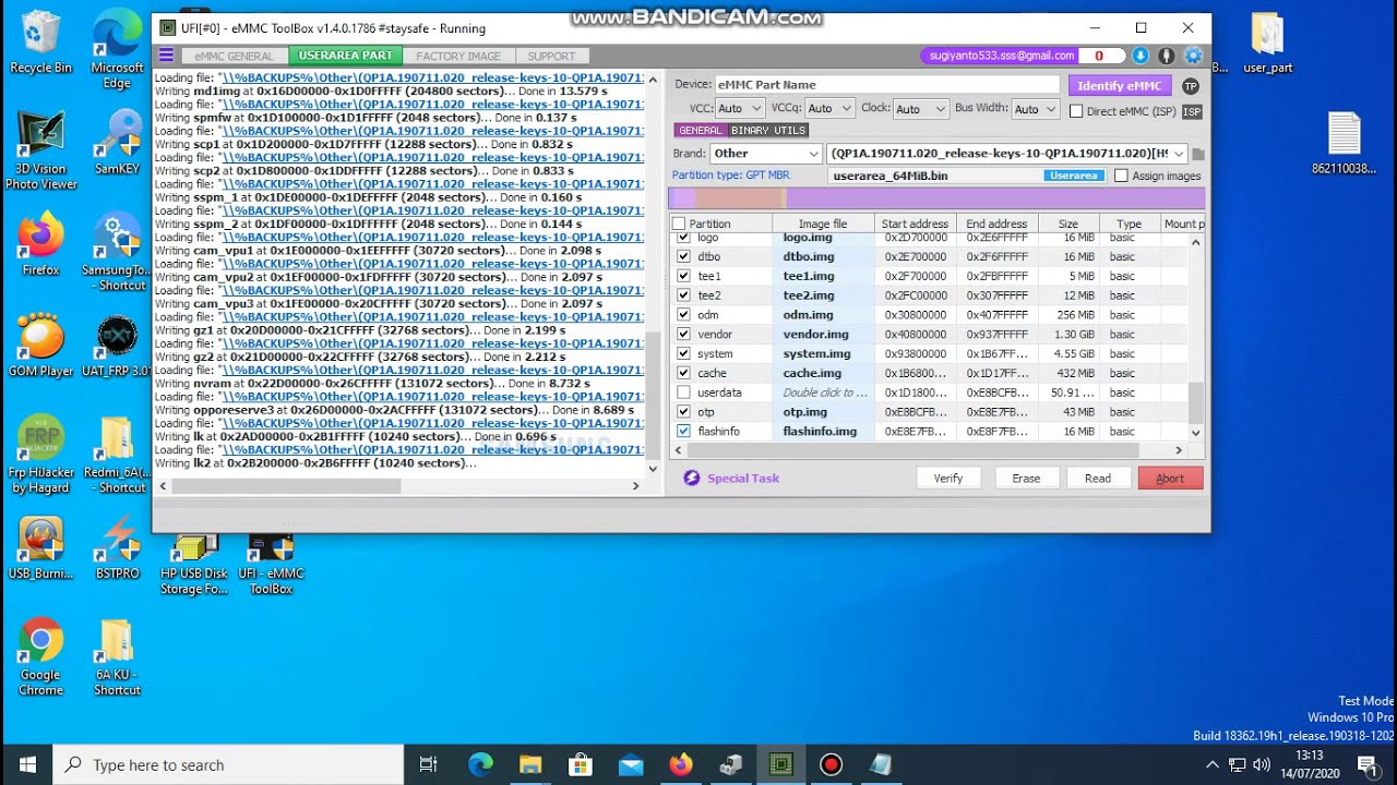 File dump Realme 3 Full On