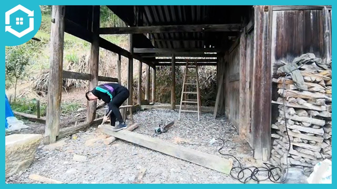 Renovate old house and garden to relax - YouTube
