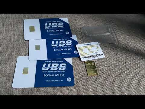 Masih bingung dengan Emas UBS????