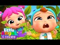 Play Outside with Baby John! Sneeze Song | Classic Kids Song | Little Angel And Friends Kid Songs