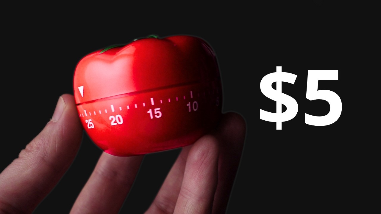 Не можете сосредоточиться? Этот кухонный таймер за 5 долларов решит эту проблему.