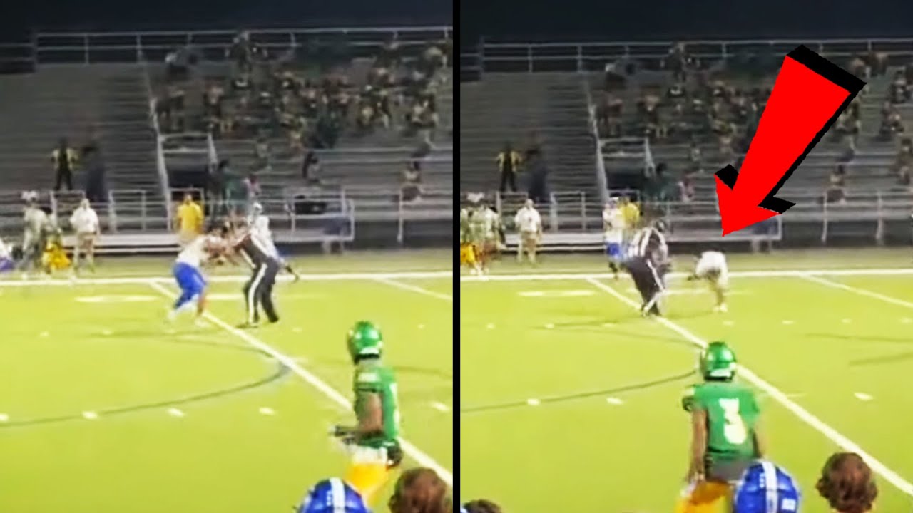 Insane Referee ASSAULTS Player During Game YouTube