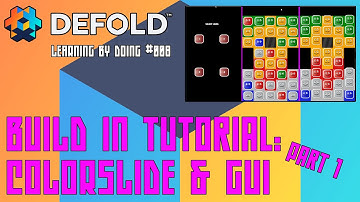 [008] Learning The 2D DEFOLD Game Engine - Tutorial 04: Colorslide - Part 1 [Proxies, GUI]