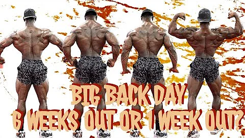 IFBB PRO TOMMY CLARK 6 weeks out or peak weak?