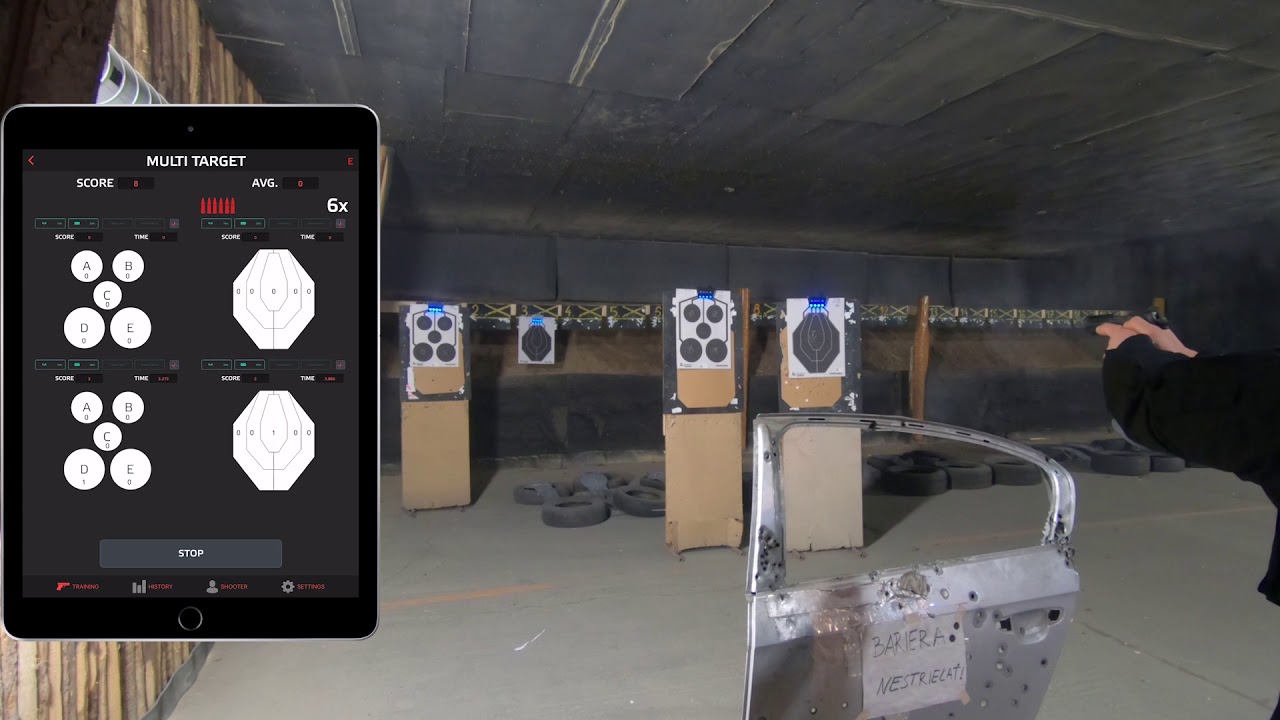 TRAINSHOT | Smart electronic target system