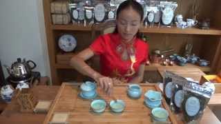 Gong Fu Tea Service with a Gaiwan
