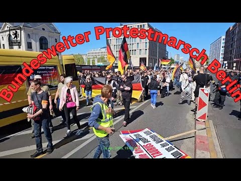 Nationwide protest march 26.04.25 in Berlin 1080p