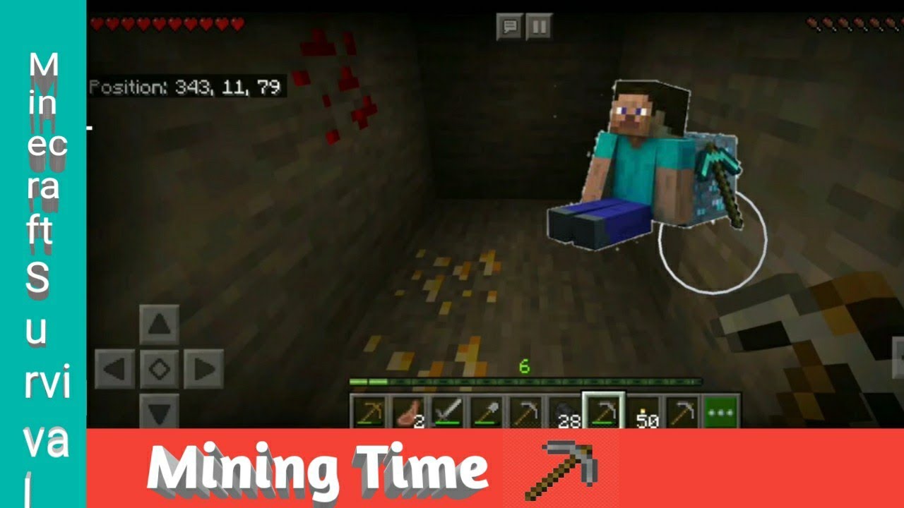 It's Mining Time Minecraft Surivival #2 Hindi Gameplay - YouTube