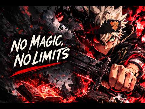 No magic no limits – Inspired in Asta (Black Clover)