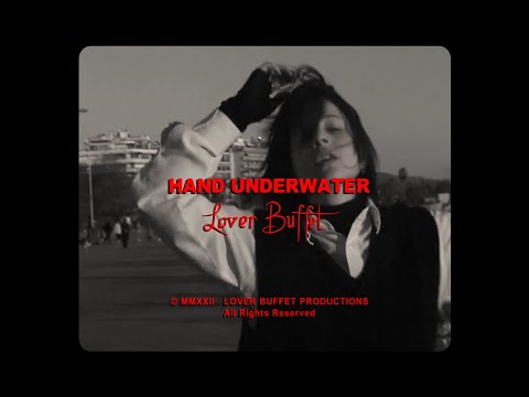 hand underwater